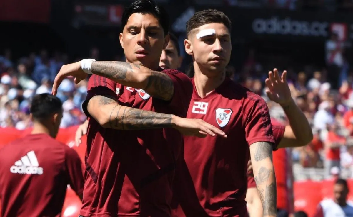 Enzo Pérez se pondrá a tono para la final de la Copa.