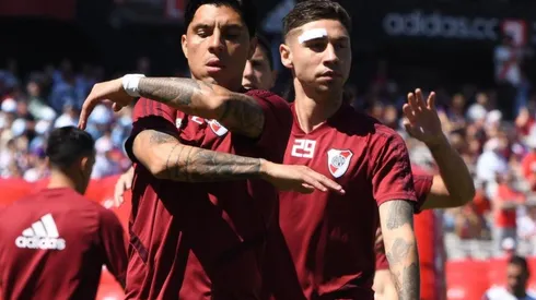 Enzo Pérez se pondrá a tono para la final de la Copa.