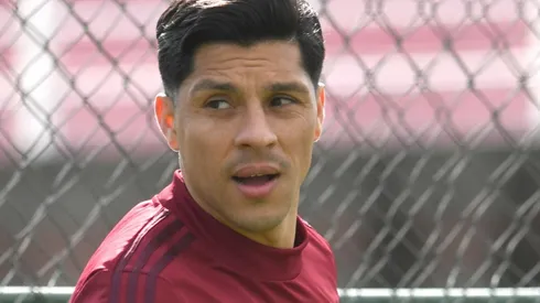 Enzo Pérez lleva 90 partidos oficiales en River, con cuatro goles y cuatro títulos. (FOTO: Getty)