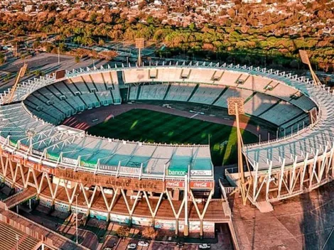 Los accesos para la gente de River en el estadio Kempes