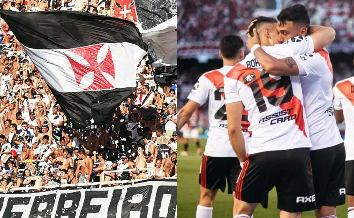 Los hinchas del Vasco da Gama apoyarán a River en la final.