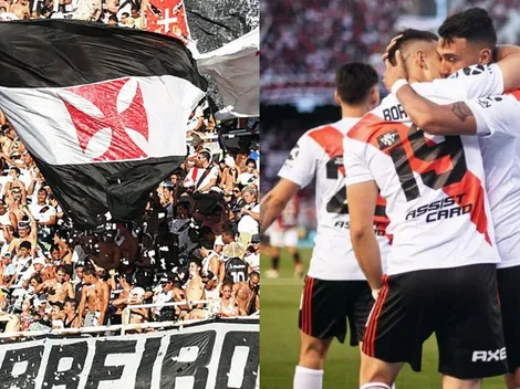 El curioso apoyo del Vasco da Gama para alentar a River en la final