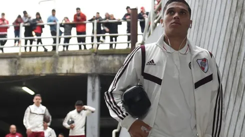 Juanfer intentará estar en forma para la final de la Copa ante Flamengo.