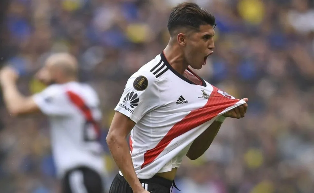 Palacios se fue de River por 17 millones de euros.