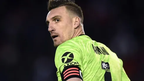 Armani, dueño del arco de River.