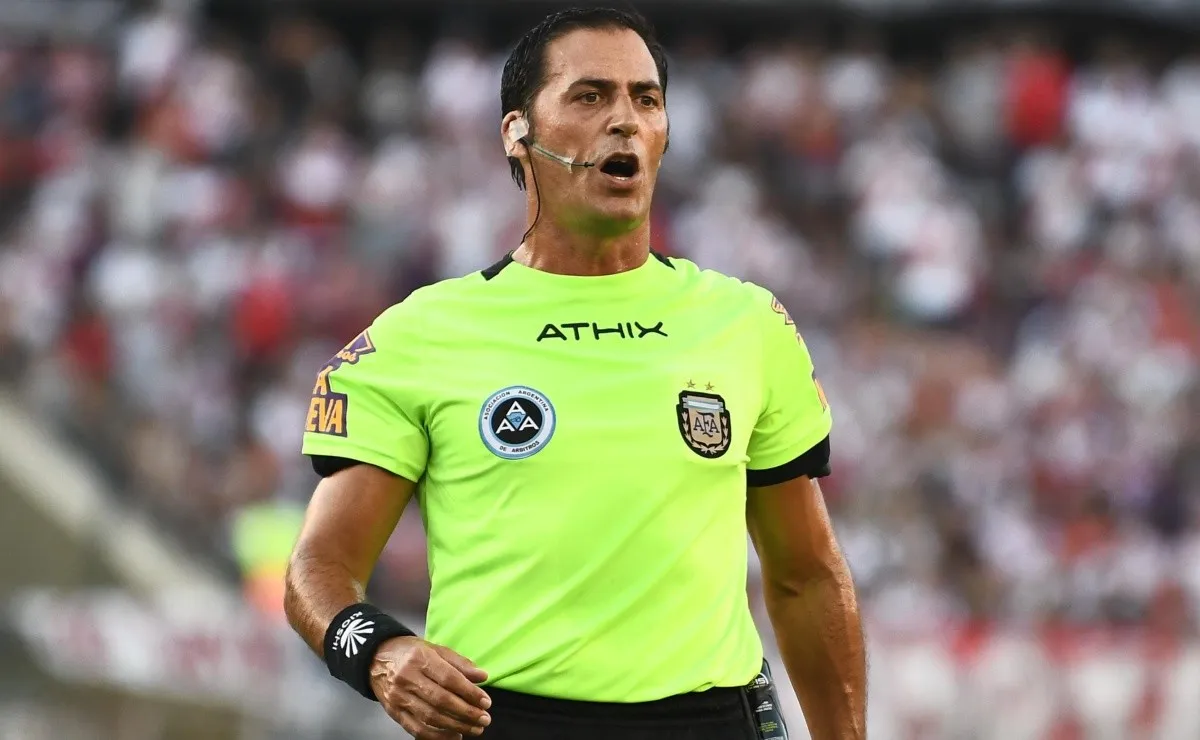 Mauro Vigliano estuvo a cargo del VAR en la revancha de las semifinales de la Libertadores contra Boca. (FOTO: Getty)