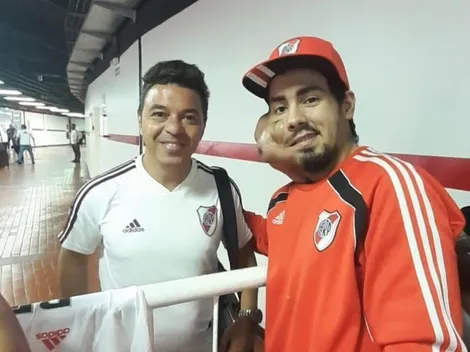 Gallardo le cumplió el sueño a un hincha que atraviesa un duro estado de salud