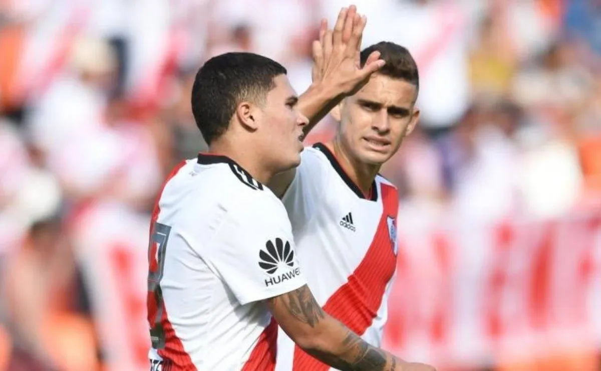 Quintero y Borré, enfocados en la final de la Libertadores 2019.