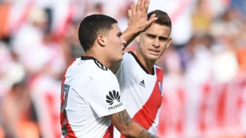 Quintero y Borré, enfocados en la final de la Libertadores 2019.