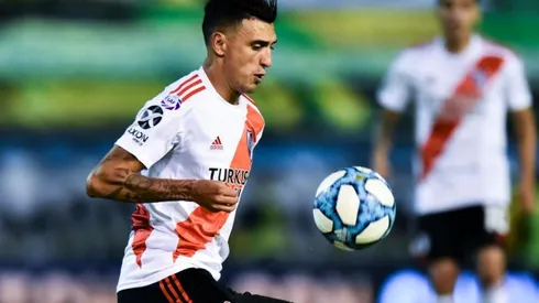 Matías Suárez fue titular en el triunfo ante Aldosivi.
