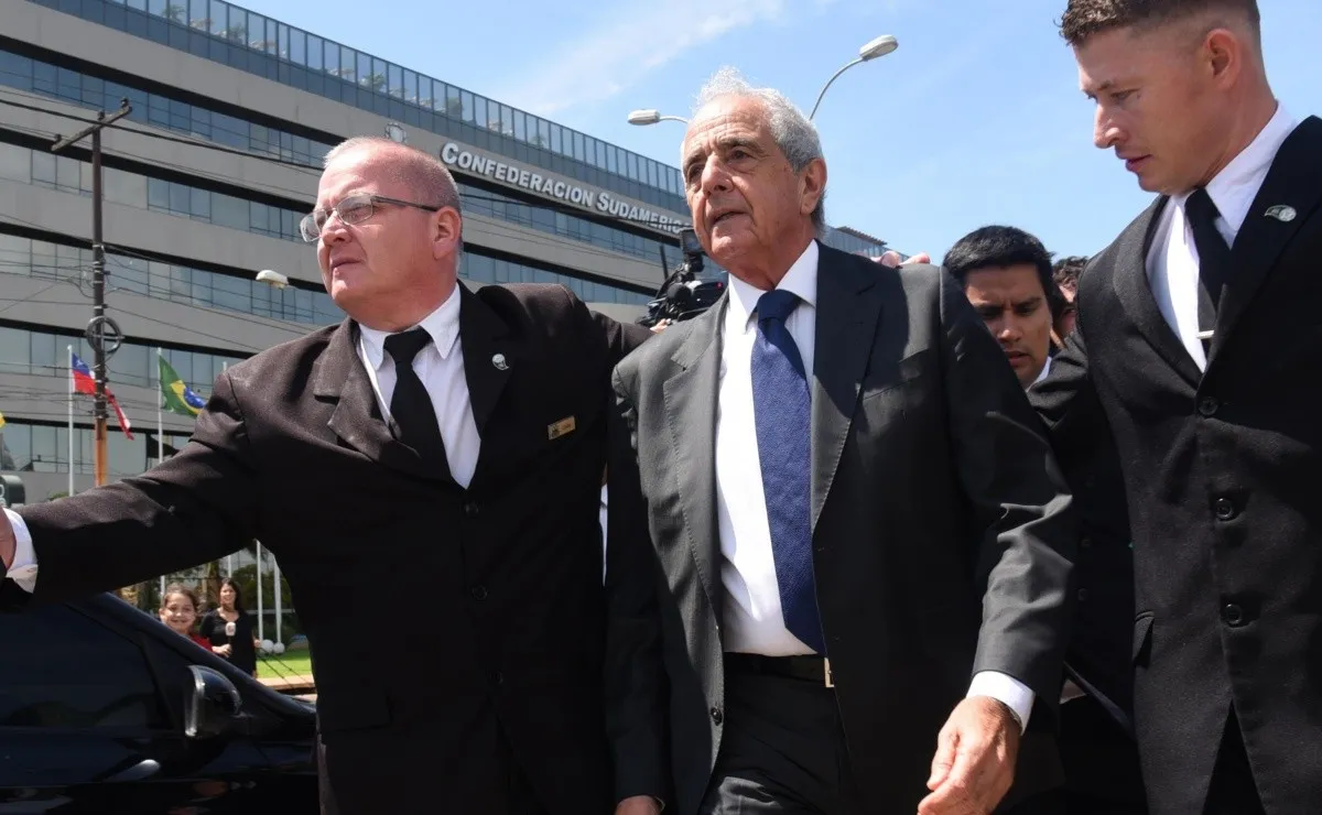 D'Onofrio visitó la Conmebol antes de las semis, al igual que los presidentes de los demás clubes. (FOTO: Getty)