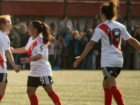 River goleó a El Porvenir y se prende en la pelea