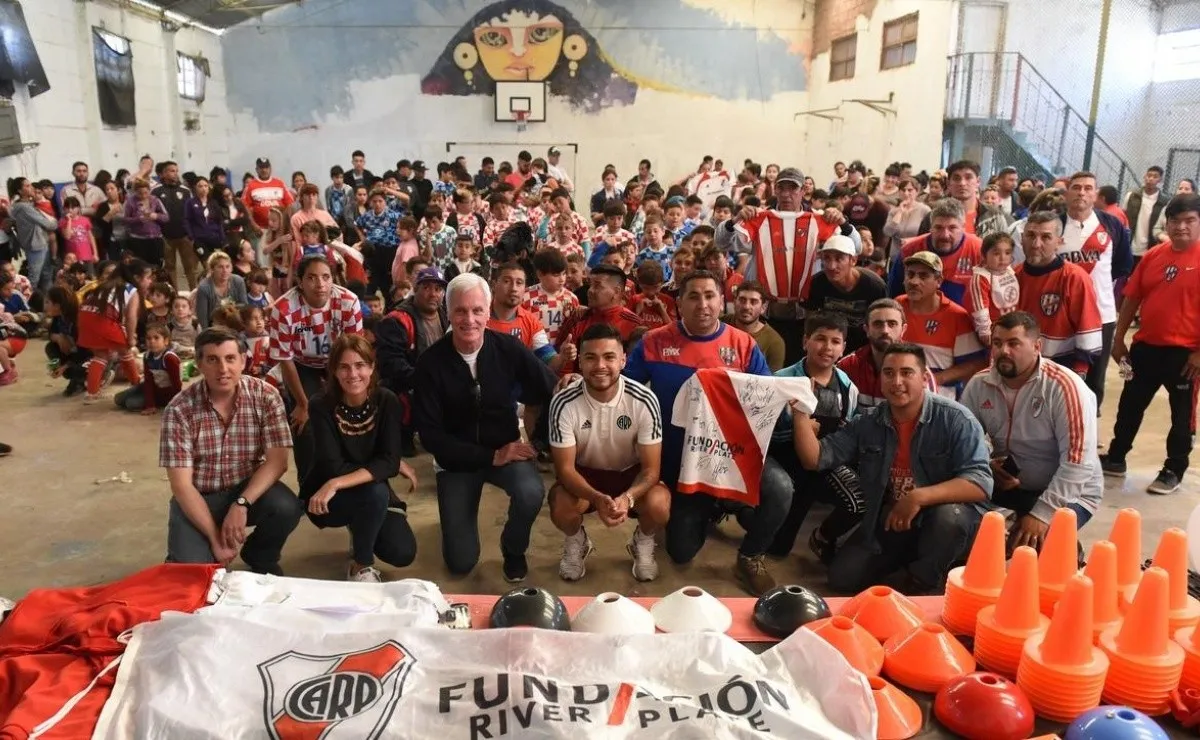 Fundación River, presente en Mar del Plata.