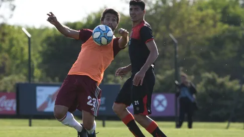 Ponzio y la pelota: el capitán va agarrando ritmo para el partido del sábado.