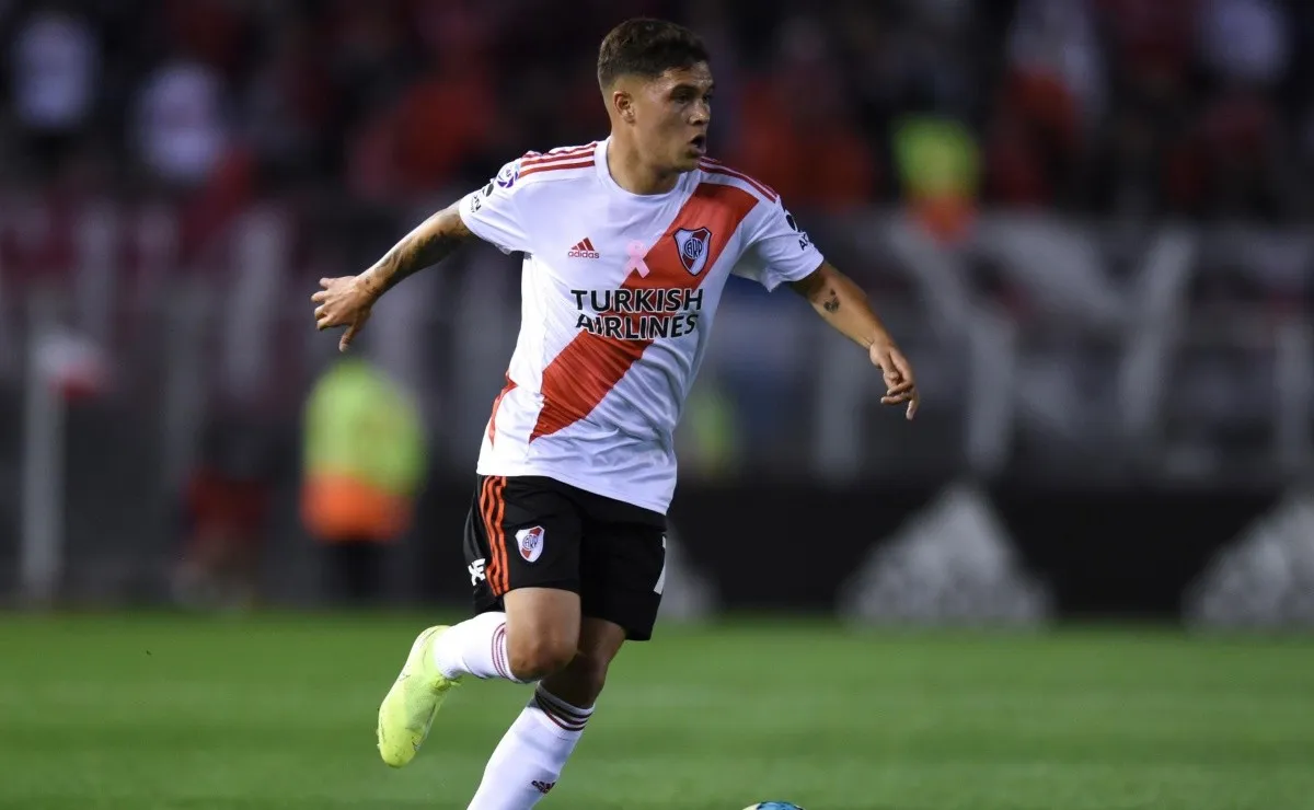 Quintero ingresó en la segunda parte ante Colón