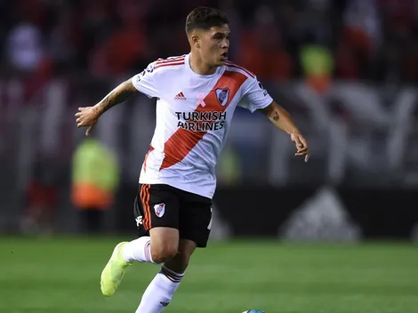 Quintero: "Estoy agradecido a la gente de River, vivo feliz acá"