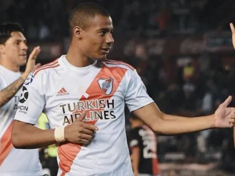 De La Cruz le dedicó su gol a Mora