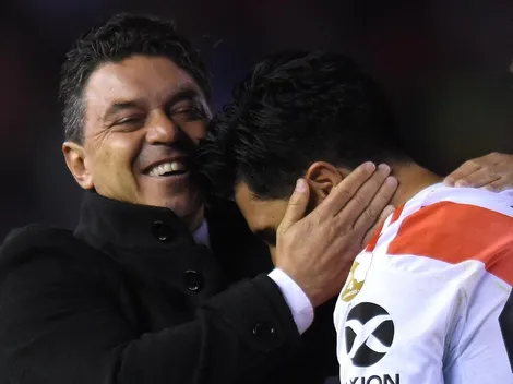 El divertido diálogo entre Gallardo y Enzo Pérez