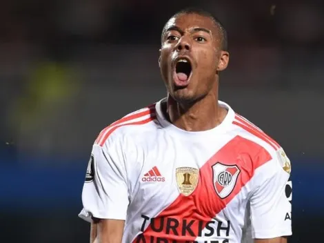 Los goles de De La Cruz y Borré para el triunfo ante Colón