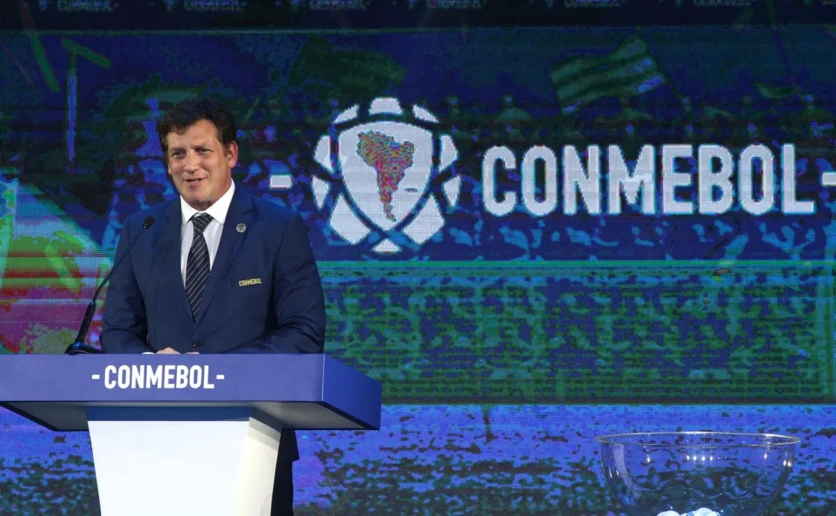 Alejandro Domínguez, el presidente de la Conmebol, hombre clave en esta historia.
