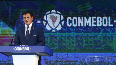 Alejandro Domínguez, el presidente de la Conmebol, hombre clave en esta historia.