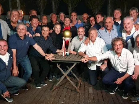 ¡Estuvieron todos! Los campeones del 86 y un emotivo reencuentro