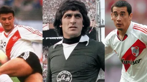 Borghi, Fillol y Sambueza, algunos de los que vistieron ambas camisetas.