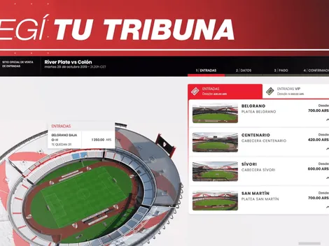 Nuevo modo de venta de entradas: se inaugura ante Colón