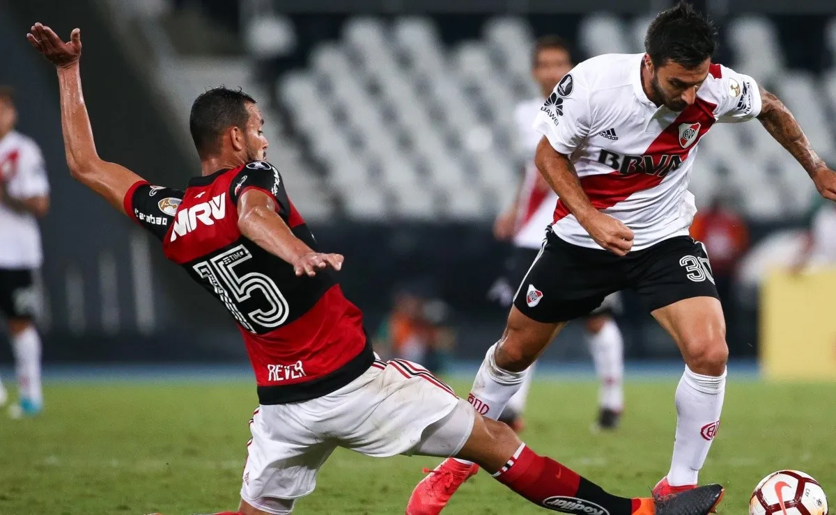 Nacho Scocco participó en el 2-2 de Río de Janeiro. (FOTO: Getty)