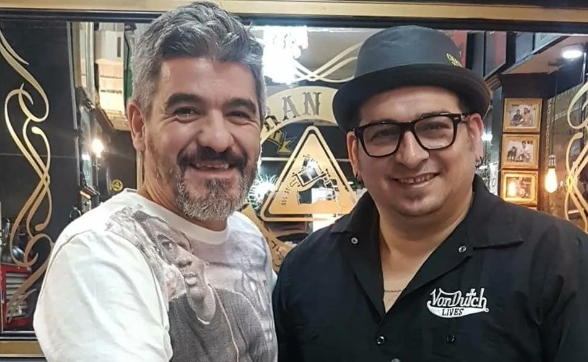 Ortega, feliz con su nuevo tatuaje de River.