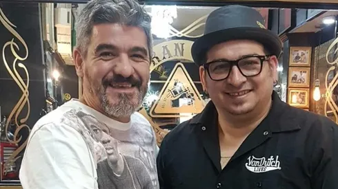 Ortega, feliz con su nuevo tatuaje de River.