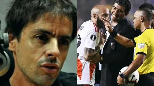 Closs cuestionó duramente al árbitro Sampaio.