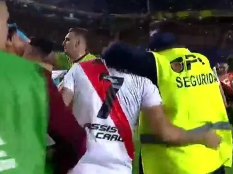 Echaron al empleado de seguridad que festejó con River