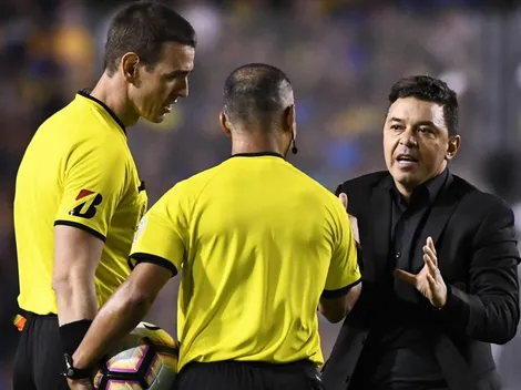 ¿Gallardo fue informado por la discusión con Sampaio?