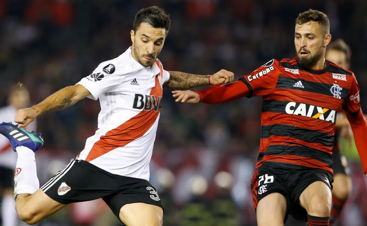 River y el equipo brasileño se enfrentaron en 12 ocasiones de forma oficial.