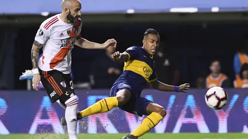 Javier llegó a su segunda final de América consecutiva con la camiseta de River