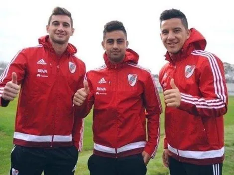 El festejo del Pity y otros ex-River en las redes sociales