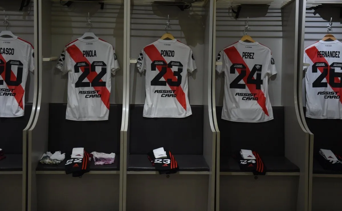 La camiseta que River utilizará esta noche en la Bombonera.