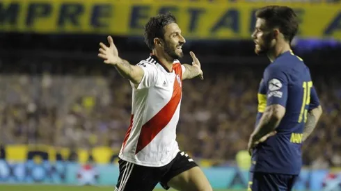 Nacho viene de marcar dos goles, y convirtió la última vez que jugó en la Bombonera