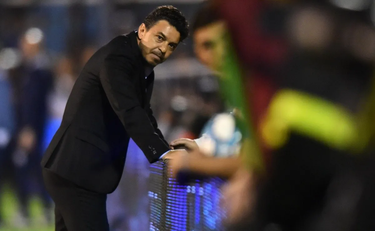 En la previa del Superclásico ante Boca, el entrenador de River optó por marcharse en silencio