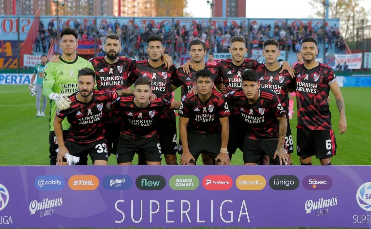River fue de menor a mayor en el partido.