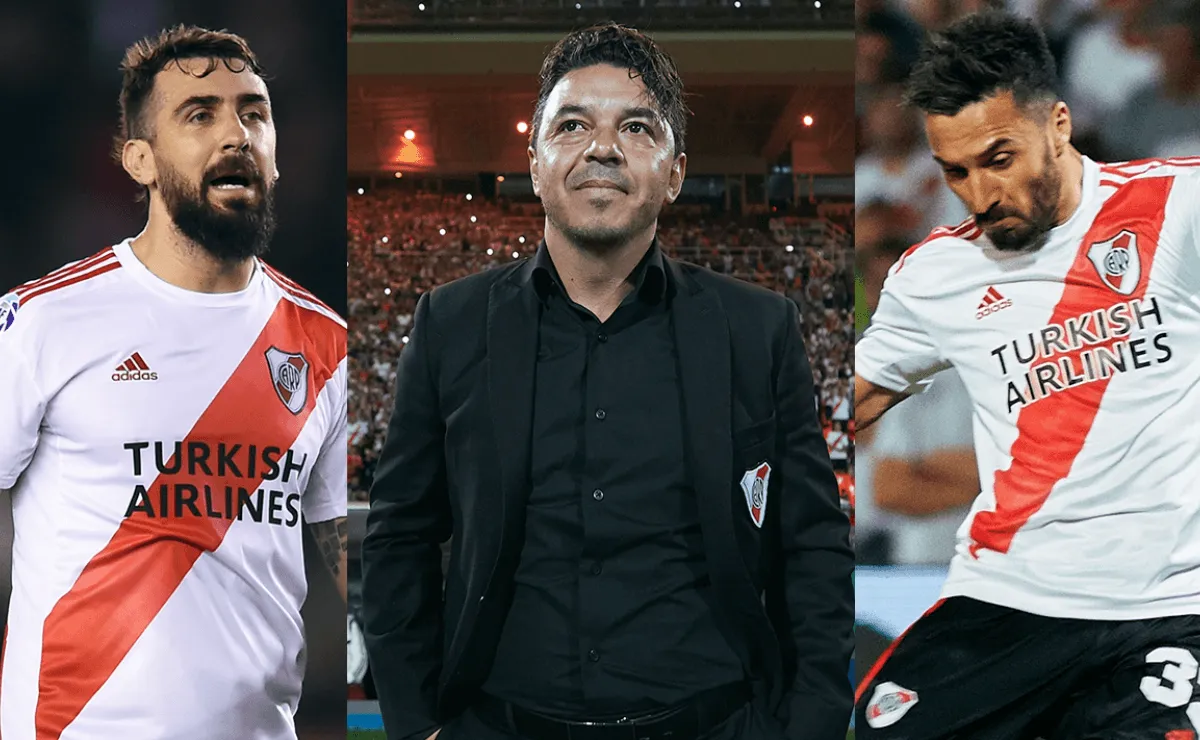 Marcelo Gallardo estaría pensando en incluir desde el arranque al Oso y Nacho.