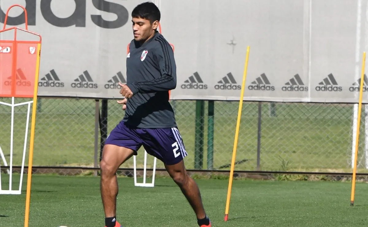 Marcelo Gallardo no paró un once en la práctica vespertina de este jueves.