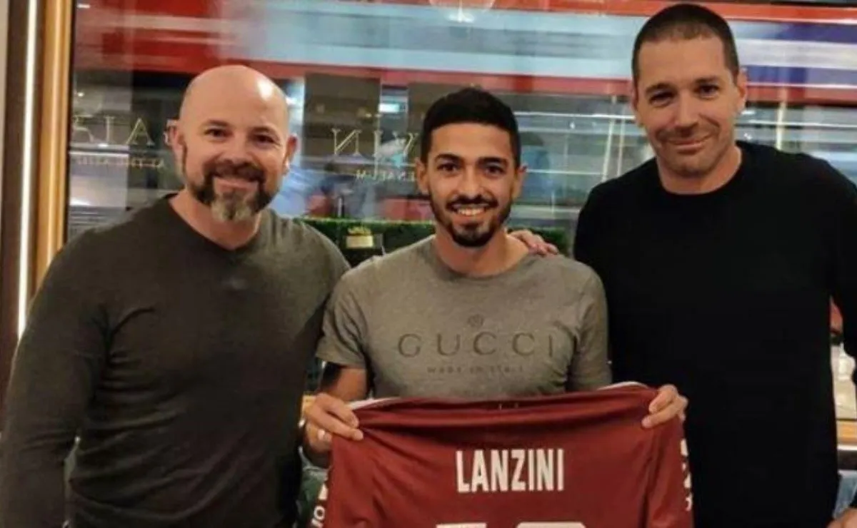 Lanzini apenas jugó un partido oficial bajo la conducción de Gallardo: fue ante Ferro, en Salta. (FOTO: @adrianva10)