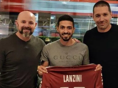 Lanzini, un embajador más de River