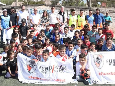 La Fundación River se hizo presente en Mendoza