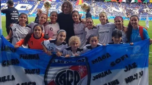 Las chicas viajaron a España a participar del tradicional mundialito de La Serenísima.