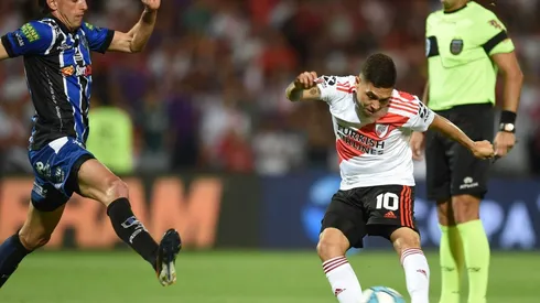Quintero ingresó a los 19 minutos del complemento entre River y Almagro.