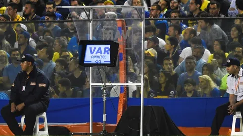El VAR no se utilizó para despejar ninguna duda cuando River empató 2-2 contra Boca en la final de ida. (FOTO: Getty)