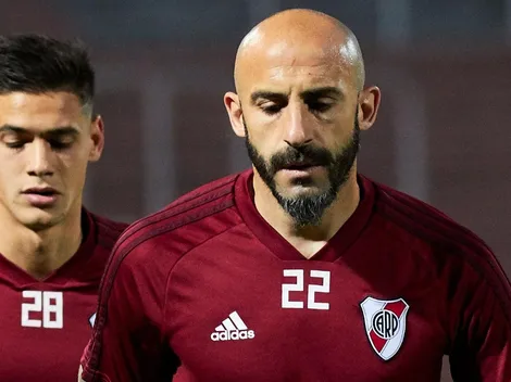 Pinola y por qué le dio la cinta a Ponzio en pleno partido